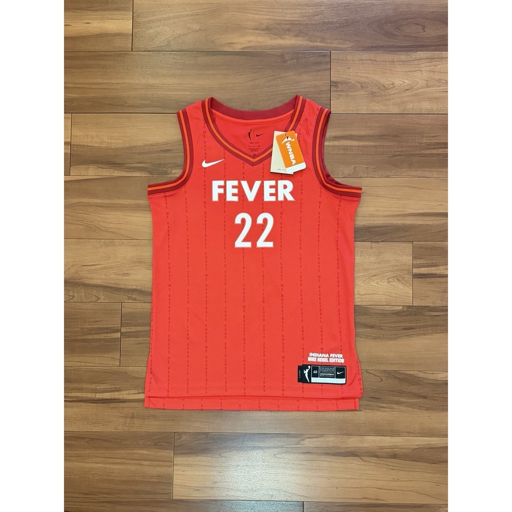 Authentic Nike Caitlin Clark Rebel Edition Indiana Fever Jersey Women's Small 40